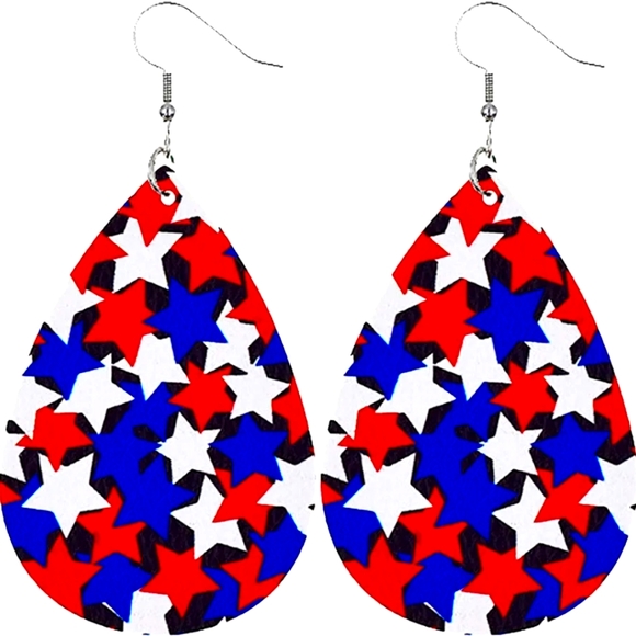 Lot of 2 Patriotic earrings! - Picture 2 of 4